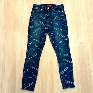 Guess Jeans with Print All Over, Unique Style
